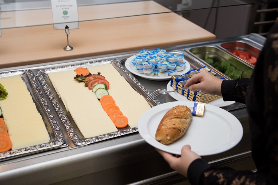 Buffetauswahl Frühstück